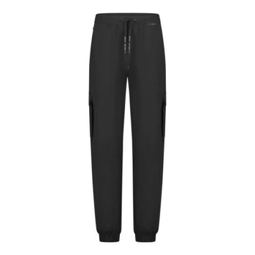 Zwarte Cargo Broek Aeden , Black , Heren