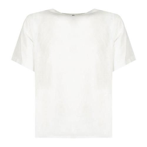 Oversize Ronde Hals T-shirt Xagon Man , White , Heren