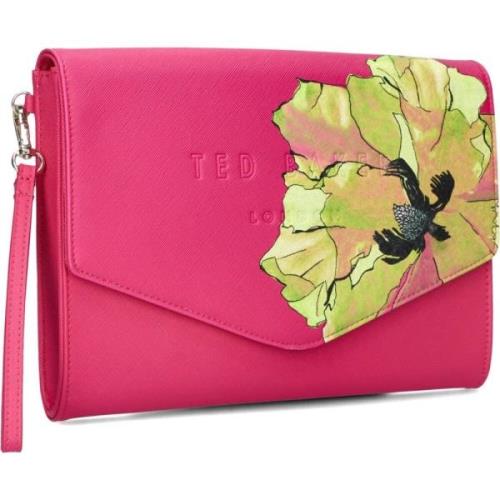 Roze Bloemen Clutch Mielliy Ted Baker , Pink , Dames