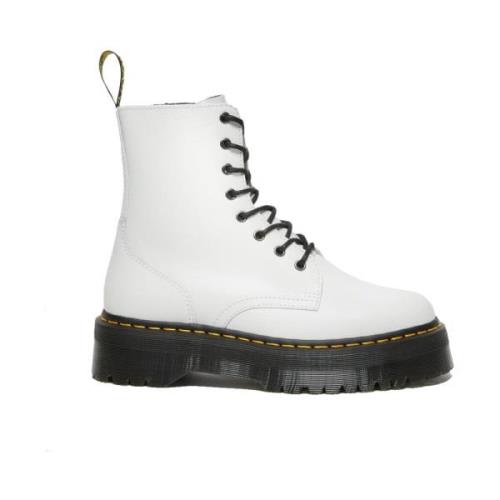 Witte Jadon Laarzen Dr. Martens , White , Dames