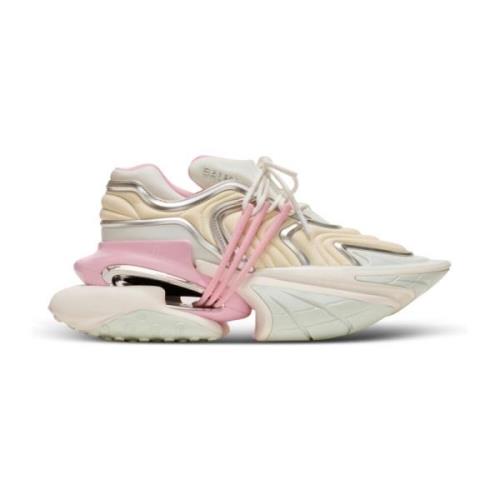 Unicorn Wave trainers in neopreen en kalfsleer Balmain , Multicolor , ...