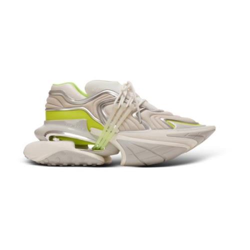 Unicorn Wave trainers in neopreen en kalfsleer Balmain , Multicolor , ...