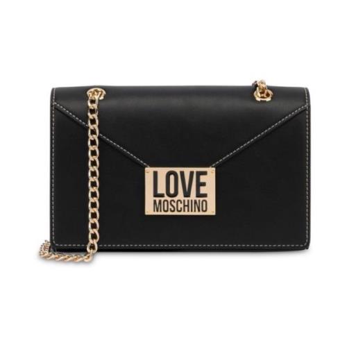 Zwarte tassen voor stijlvolle fashionista's Love Moschino , Black , Da...