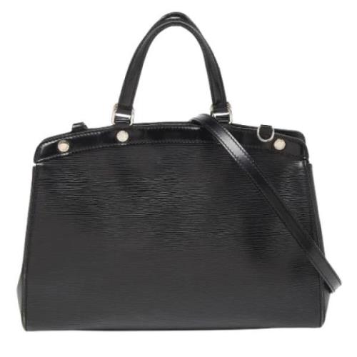 Pre-owned Leather louis-vuitton-bags Louis Vuitton Vintage , Black , D...