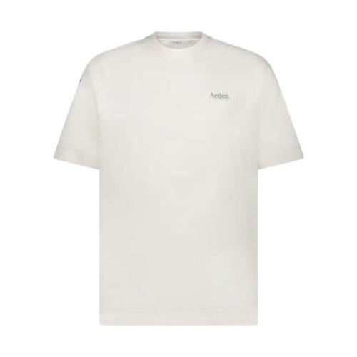 Legend Tee Off White Shirt Aeden , Beige , Heren