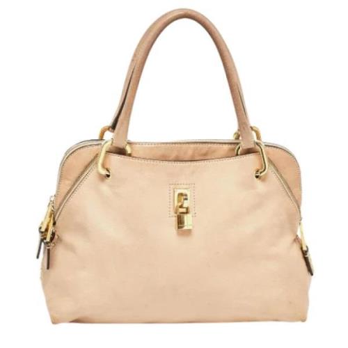 Pre-owned Leather totes Marc Jacobs Pre-owned , Beige , Dames