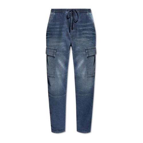 Jeans 2050 D-Krooley-Cargo Diesel , Blue , Heren