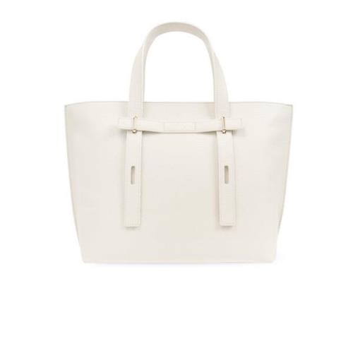 Medium shopper tas Furla , White , Dames