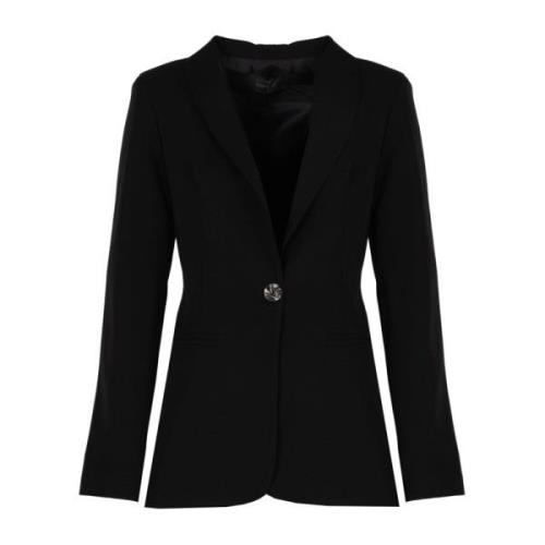 Elegante Blazer voor elke gelegenheid La Haine Inside Us , Black , Dam...