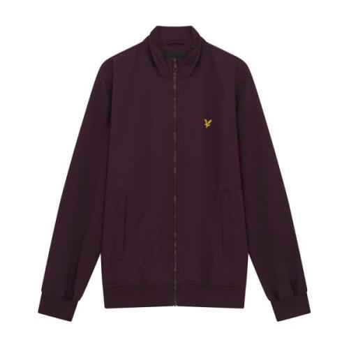 Mesh Gevoerde Trechterhals Jas Lyle & Scott , Purple , Heren