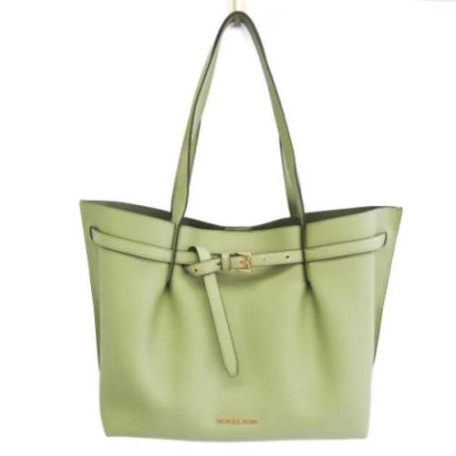 Pre-owned Leather totes Michael Kors Pre-owned , Green , Dames