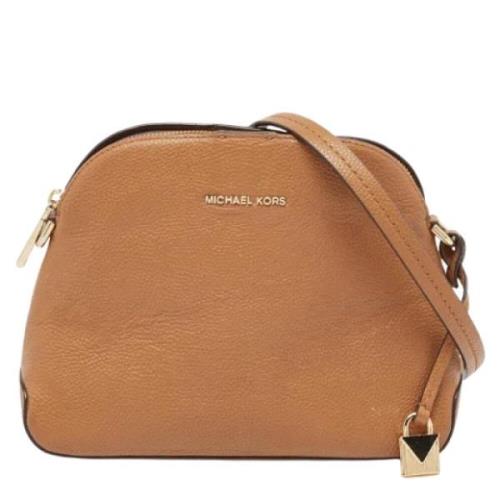 Pre-owned Leather crossbody-bags Michael Kors Pre-owned , Brown , Dame...