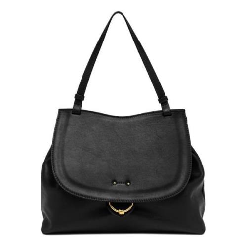 Elegante Zwarte Marlene Handtas Gianni Chiarini , Black , Dames