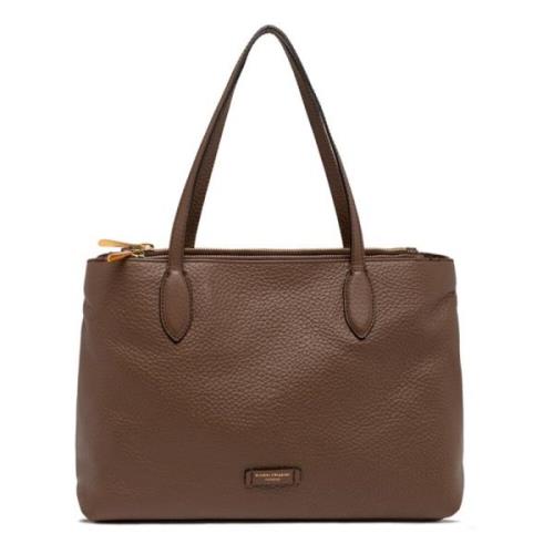 Castoro Mara Leren Crossbody Tas Gianni Chiarini , Brown , Dames