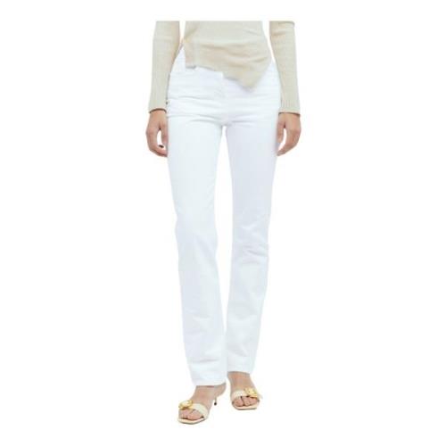 Garment-Dyed Denim Jeans Jacquemus , White , Dames