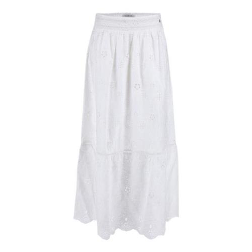 Frida San Gallo Lace Rok Guess , White , Dames