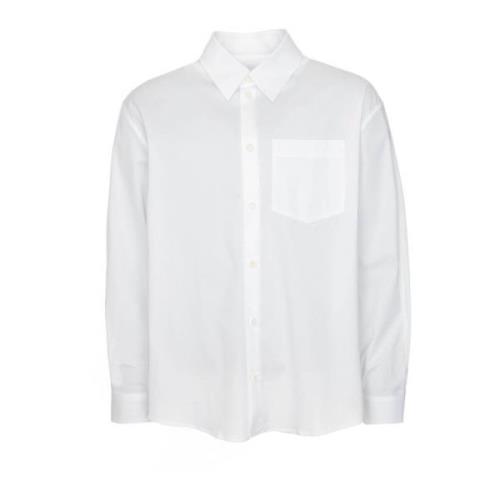 Kortemouw overhemd met Kent kraag Drykorn , White , Heren