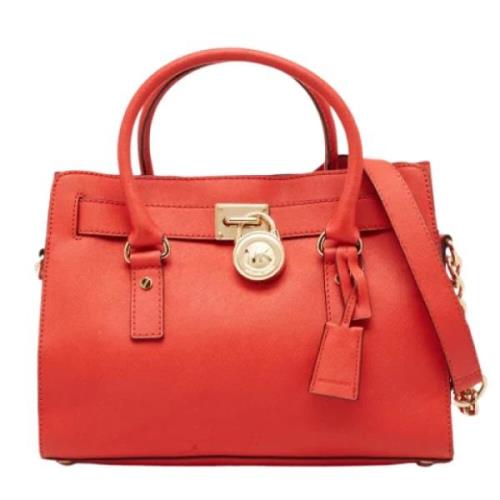 Pre-owned Leather totes Michael Kors Pre-owned , Red , Dames