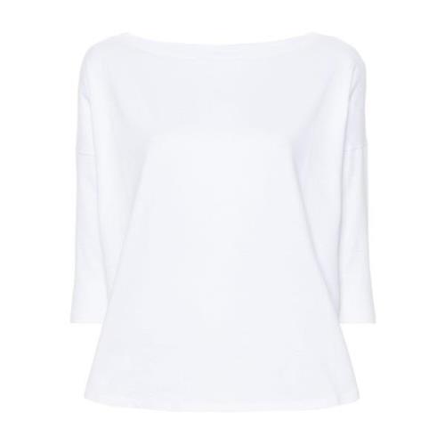 Witte Boothals Trui Wild Cashmere , White , Dames