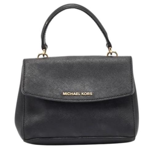 Pre-owned Leather handbags Michael Kors Pre-owned , Black , Dames