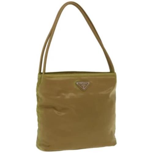 Pre-owned Nylon prada-bags Prada Vintage , Green , Dames