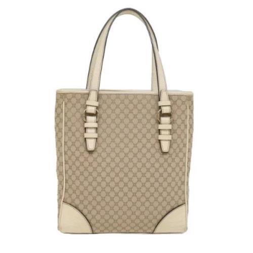 Pre-owned Canvas celine-bags Celine Vintage , Beige , Dames