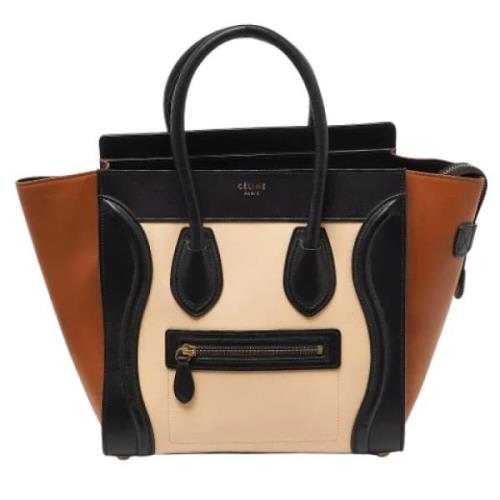 Pre-owned Leather celine-bags Celine Vintage , Multicolor , Dames