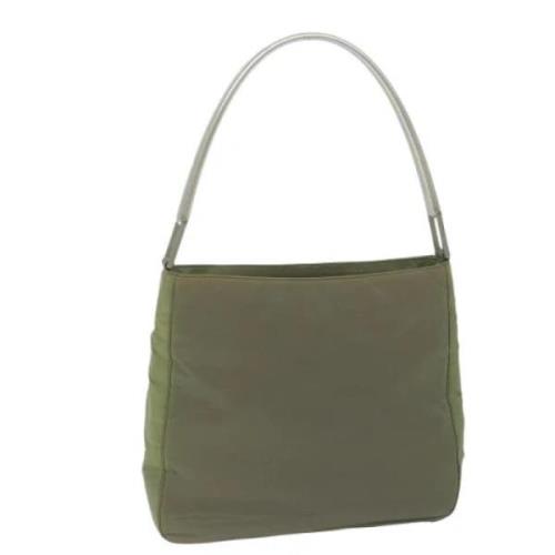 Pre-owned Nylon prada-bags Prada Vintage , Green , Dames