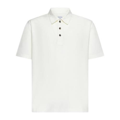 Stijlvolle T-shirts en Polos Bottega Veneta , White , Heren
