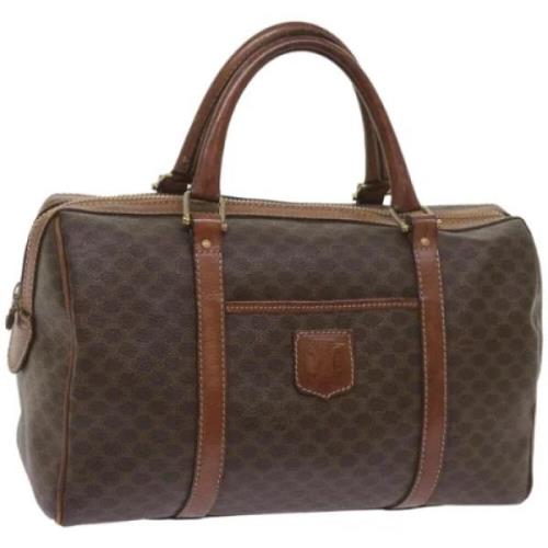 Pre-owned Leather handbags Celine Vintage , Brown , Dames
