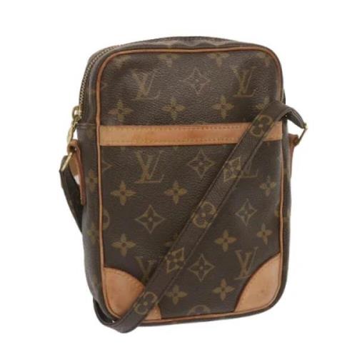 Pre-owned Canvas louis-vuitton-bags Louis Vuitton Vintage , Brown , Da...