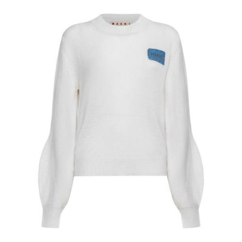 Trendy Sweater Selection Marni , White , Dames