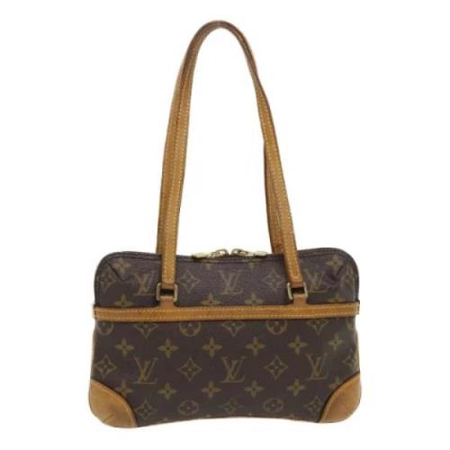 Pre-owned Canvas louis-vuitton-bags Louis Vuitton Vintage , Brown , Da...