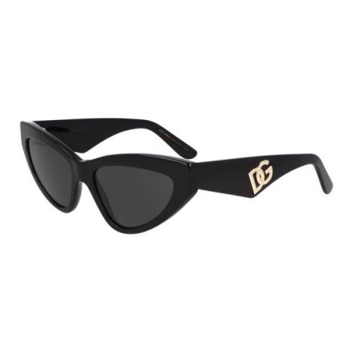 Cat Eye Zonnebril DG 4439 Dolce & Gabbana , Black , Unisex