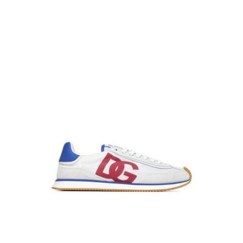 Witte Sneakers Dolce & Gabbana , Multicolor , Heren