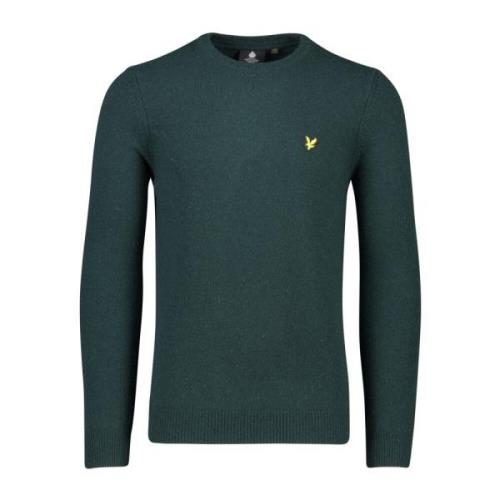 Groene Wollen Trui Lyle & Scott , Green , Heren