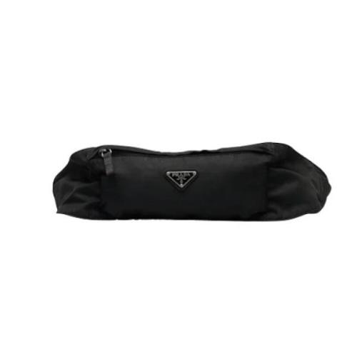 Pre-owned Fabric clutches Prada Vintage , Black , Dames