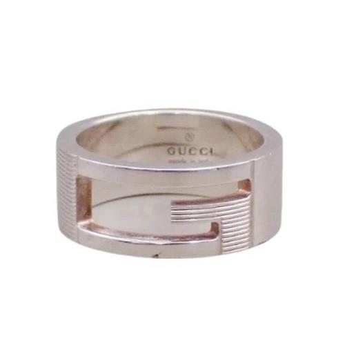 Pre-owned Silver bracelets Gucci Vintage , Gray , Unisex