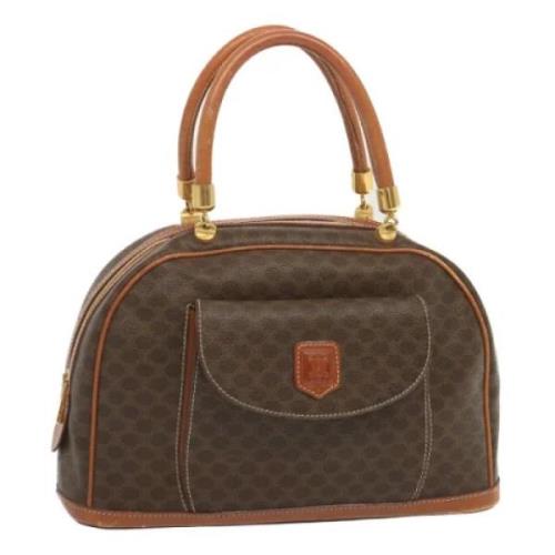 Pre-owned Leather celine-bags Celine Vintage , Brown , Dames