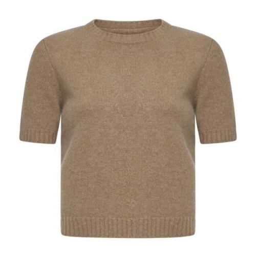 Beige Sweaters voor Stijlvolle Look Maison Margiela , Beige , Dames