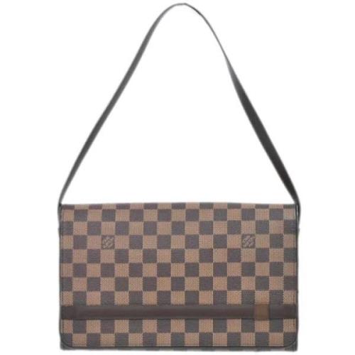 Pre-owned Canvas louis-vuitton-bags Louis Vuitton Vintage , Brown , Da...