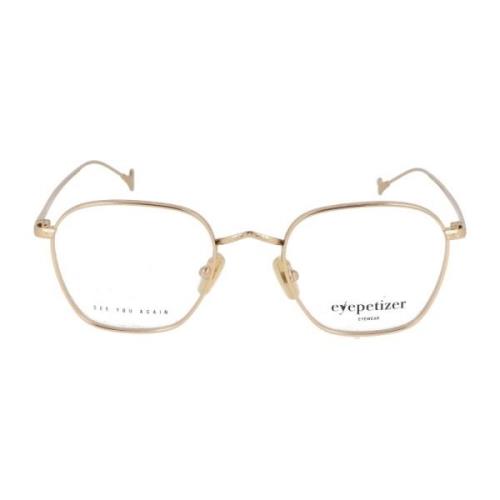 Elegante Jondal Vierkante Metalen Bril Eyepetizer , Yellow , Unisex