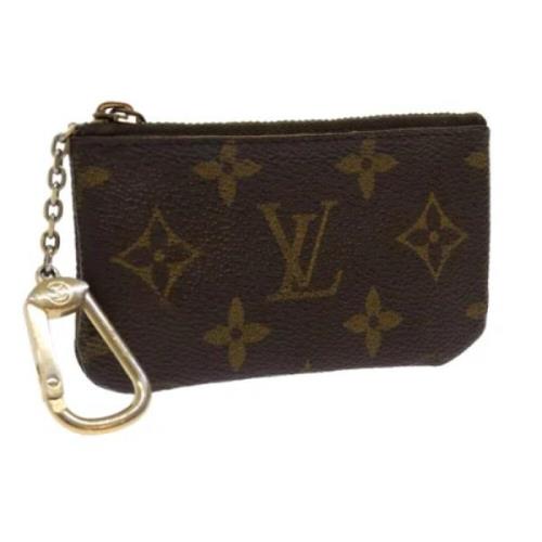 Pre-owned Canvas wallets Louis Vuitton Vintage , Brown , Dames