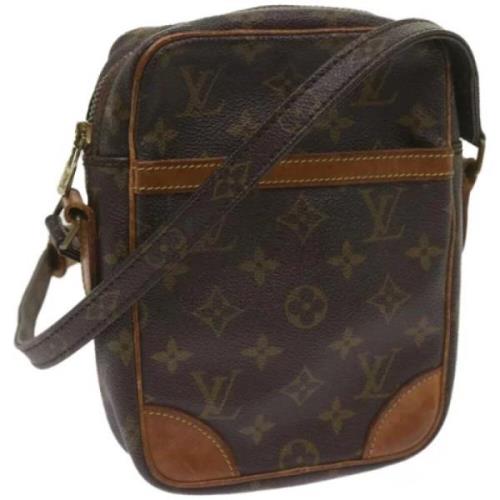 Pre-owned Canvas louis-vuitton-bags Louis Vuitton Vintage , Brown , Da...