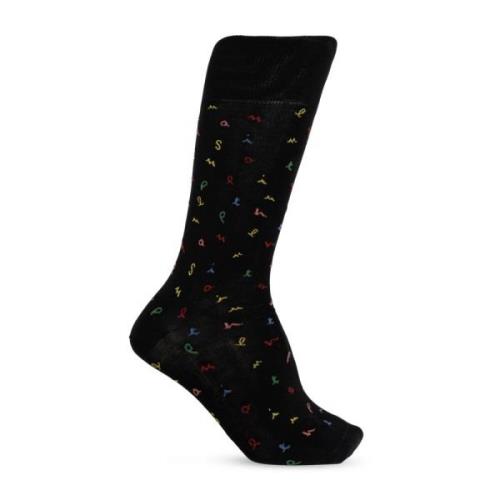 Katoenen sokken Paul Smith , Black , Heren