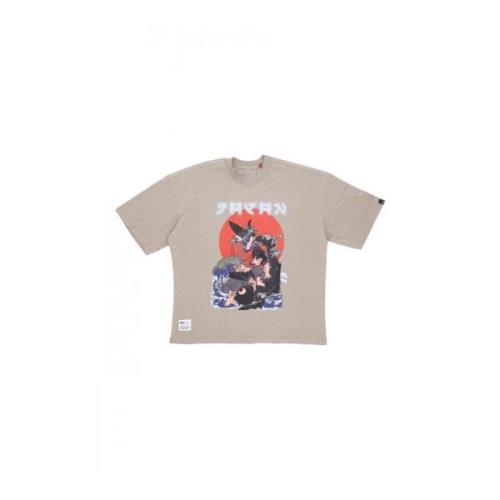 Japan Warrior Tee Vintage Sand Alpha Industries , Beige , Heren