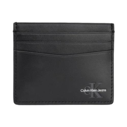 Heren Kaarthouder Monogram Collectie Calvin Klein Jeans , Black , Here...