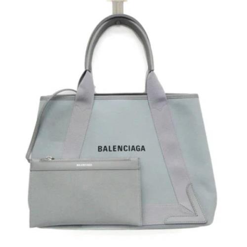 Pre-owned Canvas handbags Balenciaga Vintage , Blue , Dames