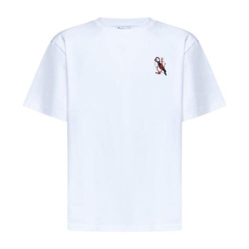 Witte T-shirts en Polos JW Anderson , White , Heren