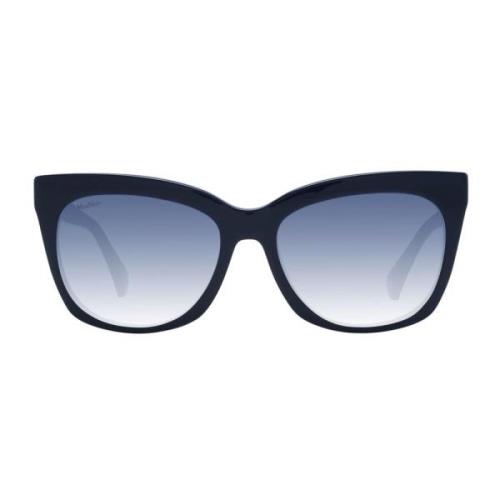 Blauwe Vlinder Zonnebril met Gradient Lenzen Max Mara , Blue , Dames